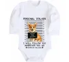 Дитячий бодік Corgi personal Stalker Білий фото