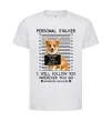 Дитяча футболка Corgi personal Stalker Білий фото