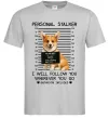Чоловіча футболка Corgi personal Stalker Сірий Чоловіча футболка Corgi personal Stalker Сірий фото
