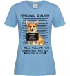 Жіноча футболка Corgi personal Stalker Блакитний фото