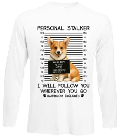 Лонгслив Corgi personal Stalker Белый фото