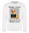 Свитшот Corgi personal Stalker Белый фото