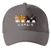Кепка Corgis Серый фото