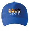 Кепка Corgis Яскраво-синій фото