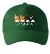 Кепка Corgis Темно-зелений фото