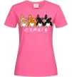 Женская футболка Corgis Ярко-розовый фото
