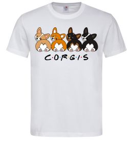 Мужская футболка Corgis