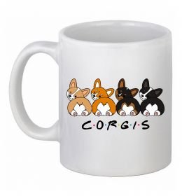 Чашка керамічна Corgis