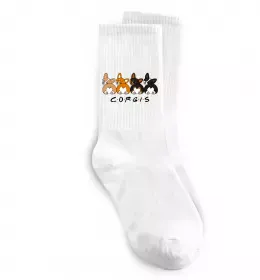 Носки Corgis Белый фото