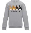 Детский Свитшот Corgis Серый меланж фото