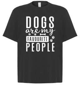Футболка Оверсайз Dogs are my favourite people
