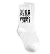 Носки Dogs are my favourite people Белый фото