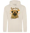 Мужская толстовка (худи) Mops born to be awesome Таш Мужская толстовка (худи) Mops born to be awesome Таш фото
