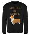 Свитшот Mother of corgis Черный Свитшот Mother of corgis Черный фото