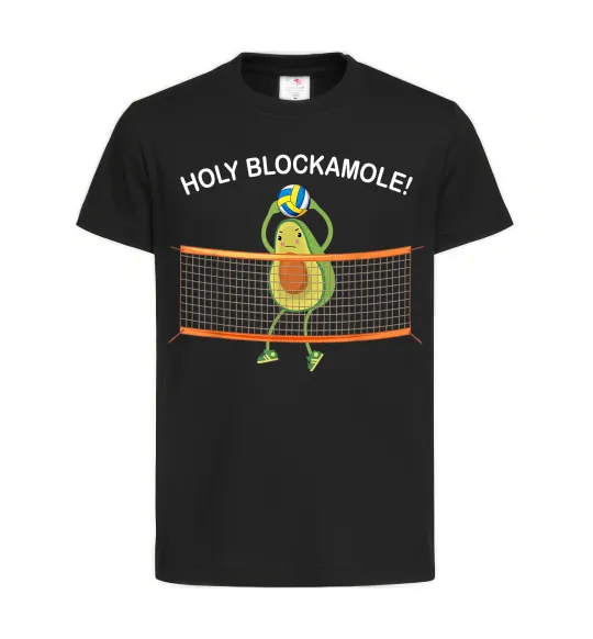 Детская футболка Holy blockamole Черный фото