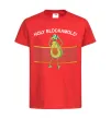 Детская футболка Holy blockamole Красный фото