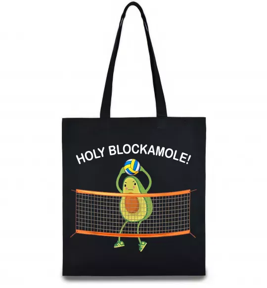 Еко-сумка Holy blockamole Чорний фото