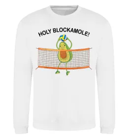 Світшот Holy blockamole Білий фото