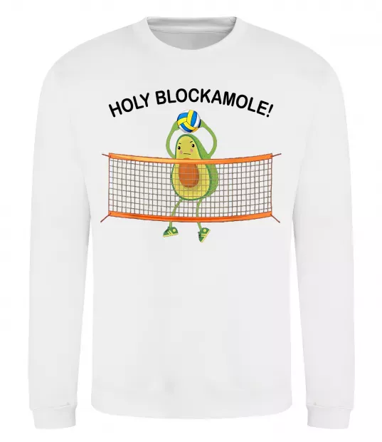 Свитшот Holy blockamole Белый фото