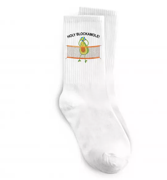 Носки Holy blockamole Белый фото