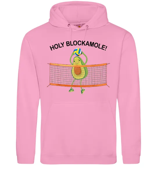 Мужская толстовка (худи) Holy blockamole Розовый фото