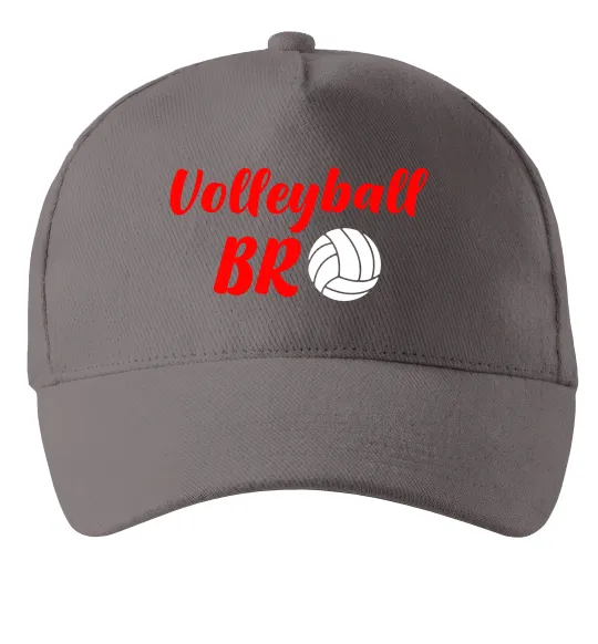 Кепка Volleyball bro Серый фото