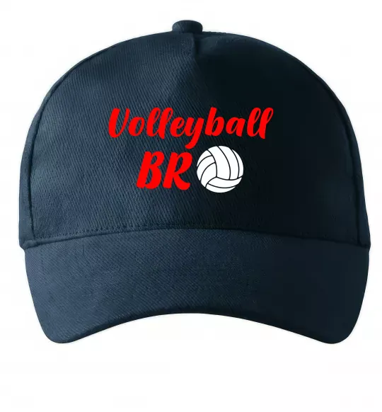 Кепка Volleyball bro Темно-синий фото