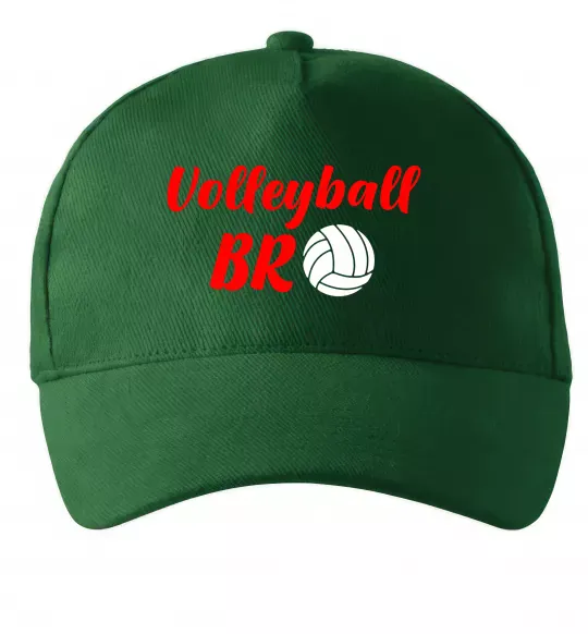 Кепка Volleyball bro Темно-зеленый фото