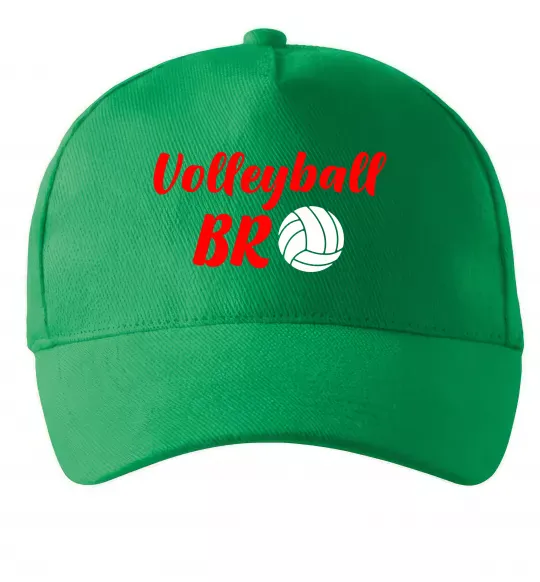 Кепка Volleyball bro Зеленый фото