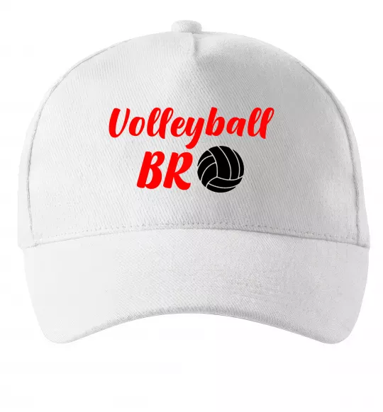 Кепка Volleyball bro Белый фото