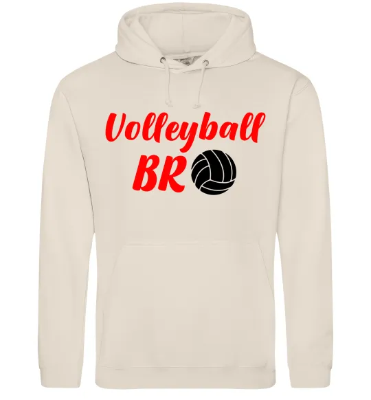 Мужская толстовка (худи) Volleyball bro Таш фото
