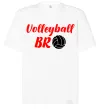 Футболка Оверсайз Volleyball bro Белый фото