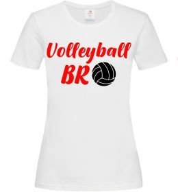 Женская футболка Volleyball bro
