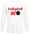 Лонгслів Volleyball bro Білий фото