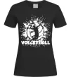 Жіноча футболка Волейбор малюнок Чорний фото