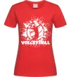 Жіноча футболка Волейбор малюнок Червоний фото