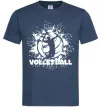 Чоловіча футболка Волейбор малюнок Темно-синій фото