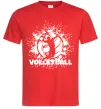 Чоловіча футболка Волейбор малюнок Червоний фото