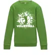 Детский Свитшот Волейбор малюнок Лаймовый фото
