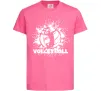 Дитяча футболка Волейбор малюнок Яскраво-рожевий фото