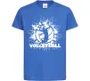 Дитяча футболка Волейбор малюнок Яскраво-синій фото