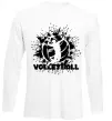Лонгслив Волейбор малюнок Белый фото