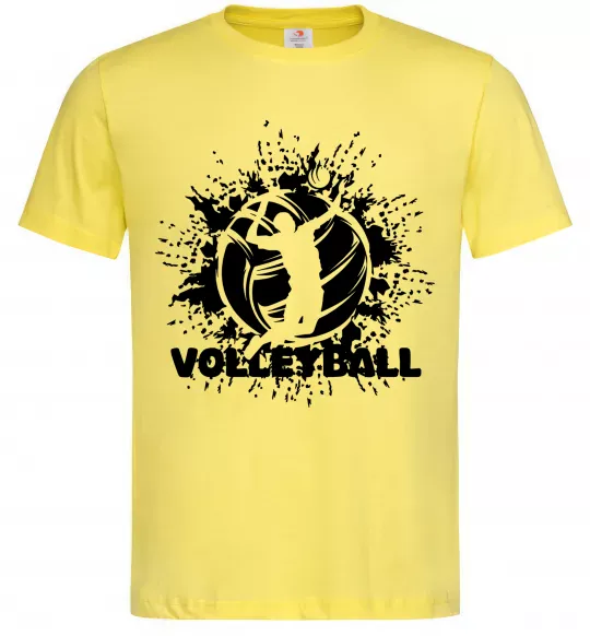 Чоловіча футболка Волейбор малюнок Лимонний фото