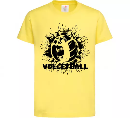 Дитяча футболка Волейбор малюнок Лимонний фото