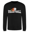 Світшот Volleyball вогняний м'яч Чорний фото