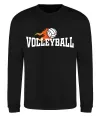 Свитшот Volleyball вогняний м'яч Черный фото