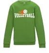 Дитячий світшот Volleyball вогняний м'яч Лаймовий фото