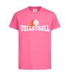Детская футболка Volleyball вогняний м'яч Ярко-розовый фото