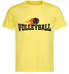 Чоловіча футболка Volleyball вогняний м'яч Лимонний фото