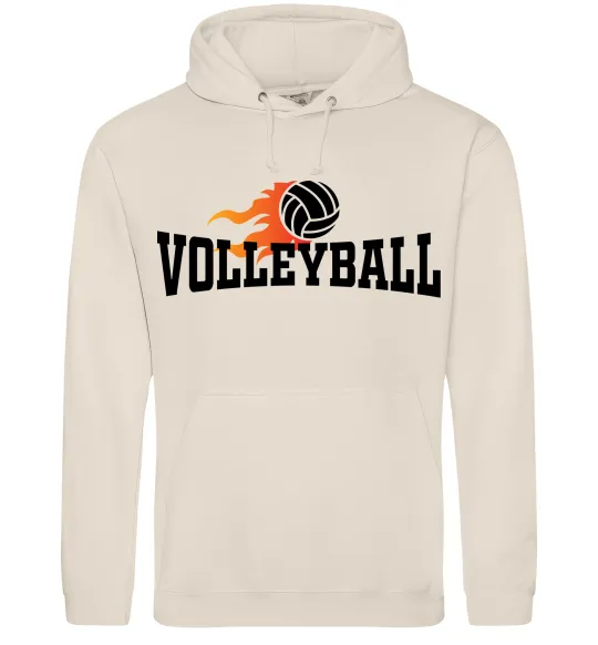 Женская толстовка (худи) Volleyball вогняний м'яч Таш фото